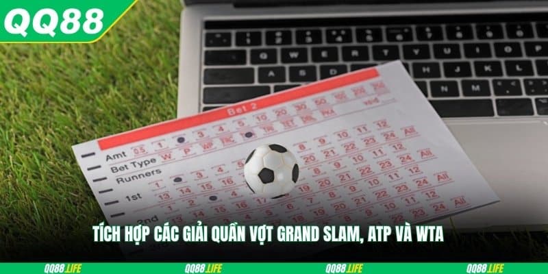 Tích hợp các giải quần vợt Grand Slam, ATP và WTA